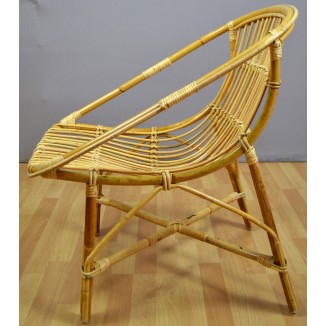 SILLON BARQUETA-SILLON RATTAN NATURAL