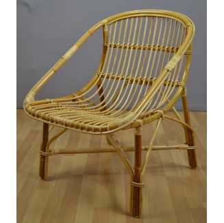 SILLON BARQUETA-SILLON RATTAN NATURAL