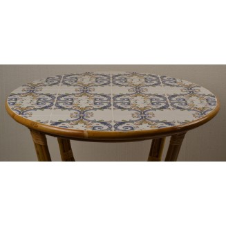 MESA CERAMICA REDONDA