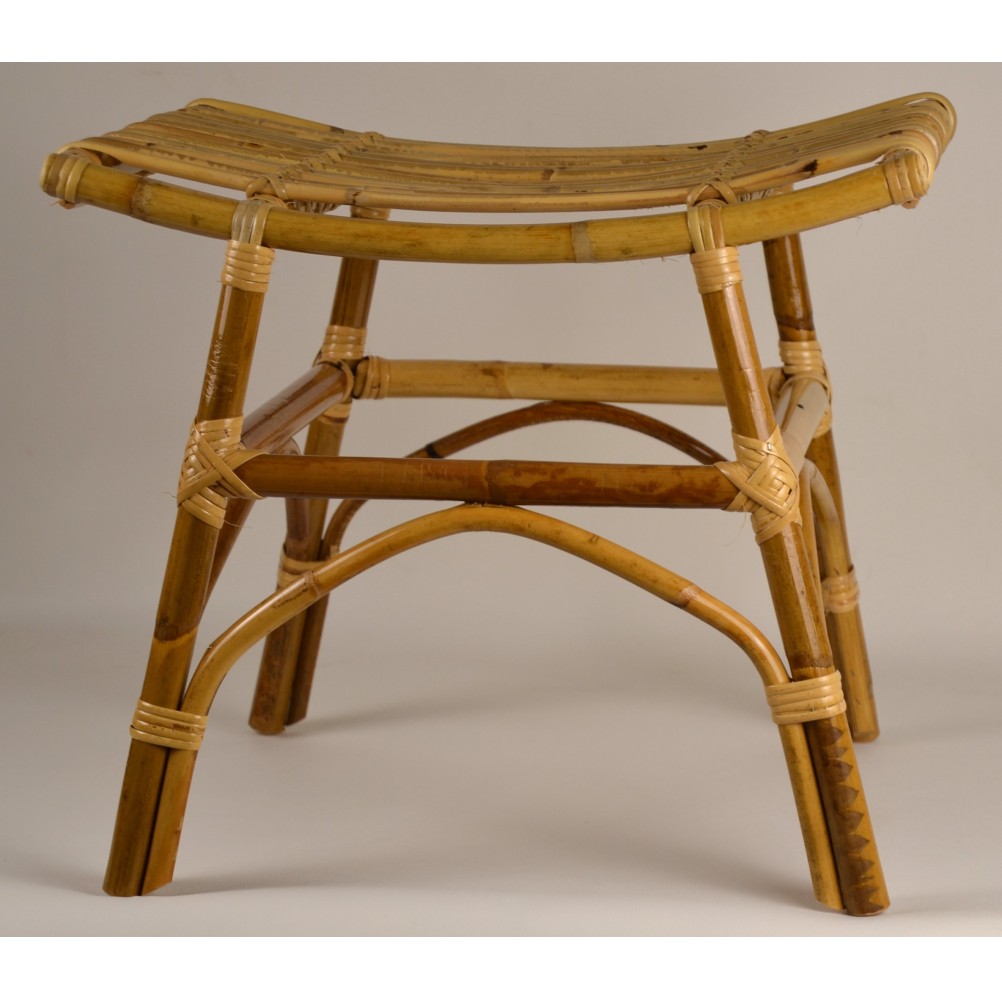 BANQUETA -RATTAN-REPOSAPIES-TABURETE-
