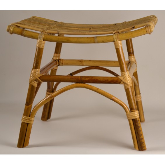 BANQUETA -RATTAN-REPOSAPIES-TABURETE-