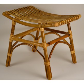 BANQUETA -RATTAN-REPOSAPIES-TABURETE-